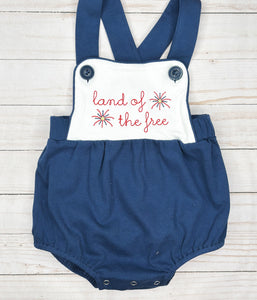 Land of the Free Sunsuit
