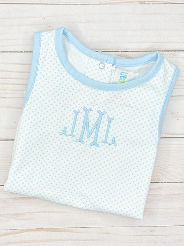 Baby Dot Monogram Bubble