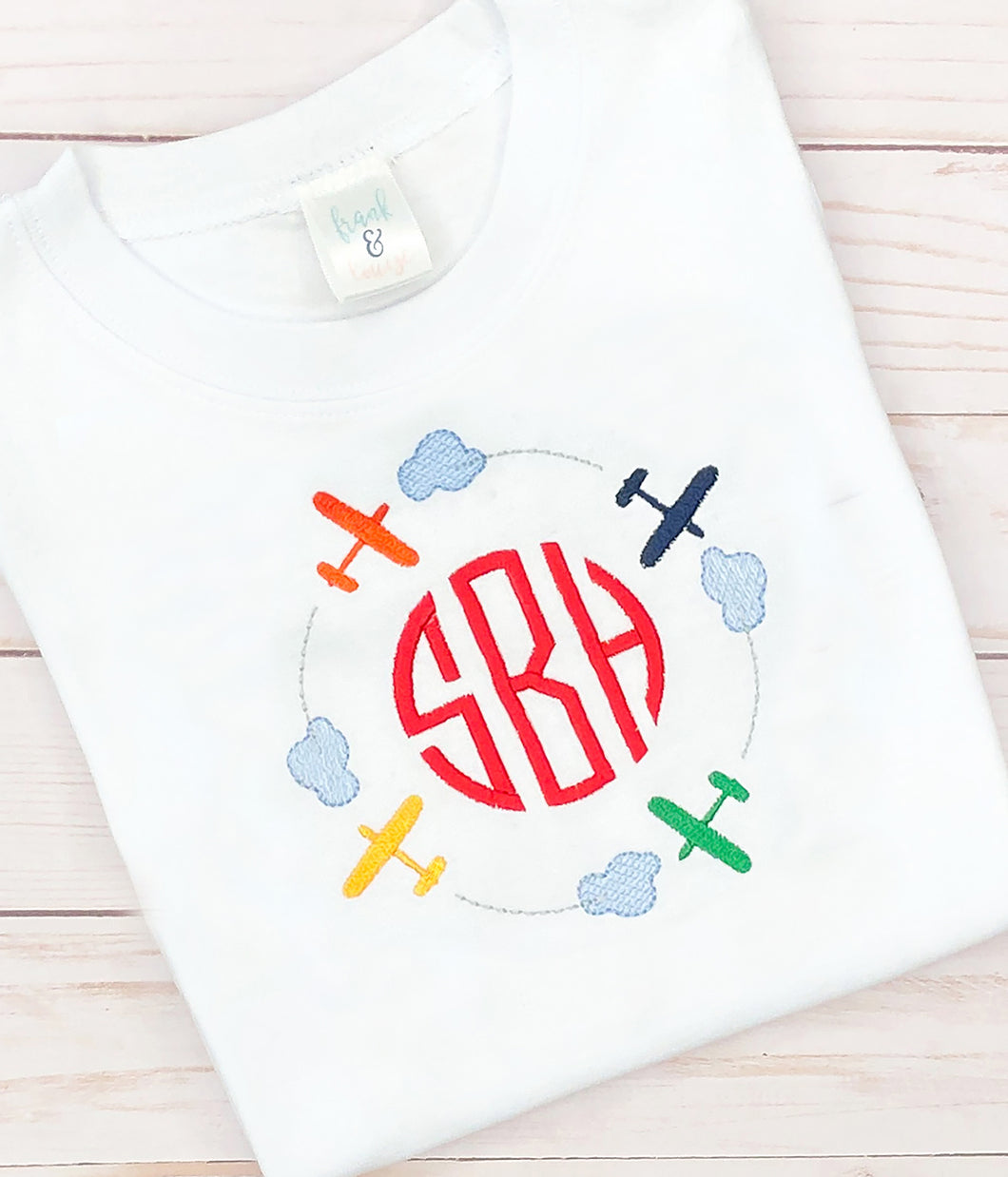 Monogram Airplane Shirt