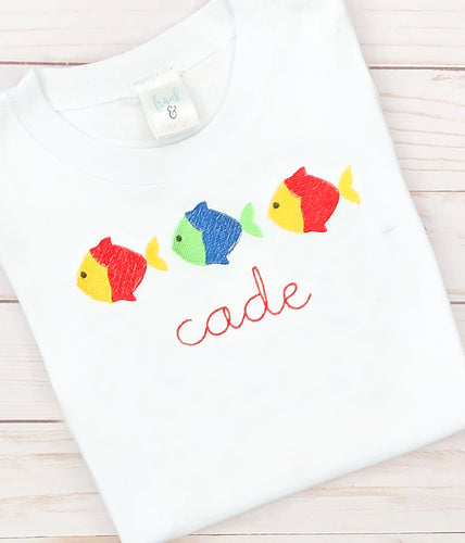 Colorful Fish Shirt