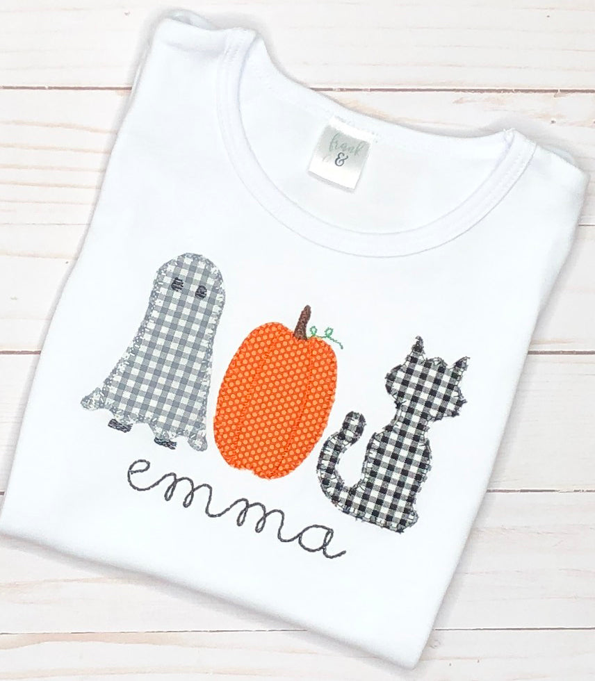 Girl Halloween Trio Shirt
