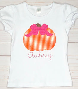 Bright Pink Pumpkin Shirt