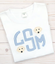 Load image into Gallery viewer, Puppy Monogram Shirt
