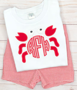 Monogram Crab Set