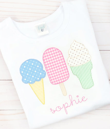 Ice Cream Cone Trio Shirt