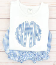Load image into Gallery viewer, Periwinkle Scallop Monogram Set